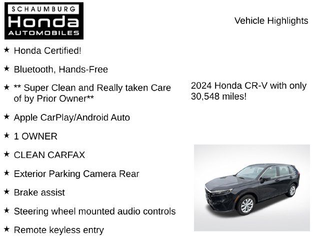 2024 Honda CR-V LX