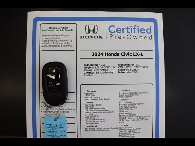 2024 Honda Civic EX-L