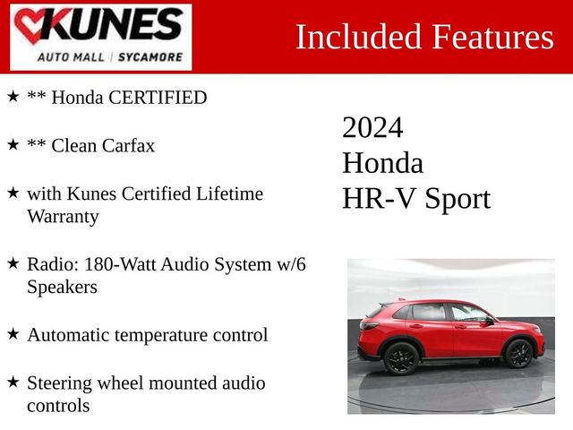 2024 Honda HR-V Sport