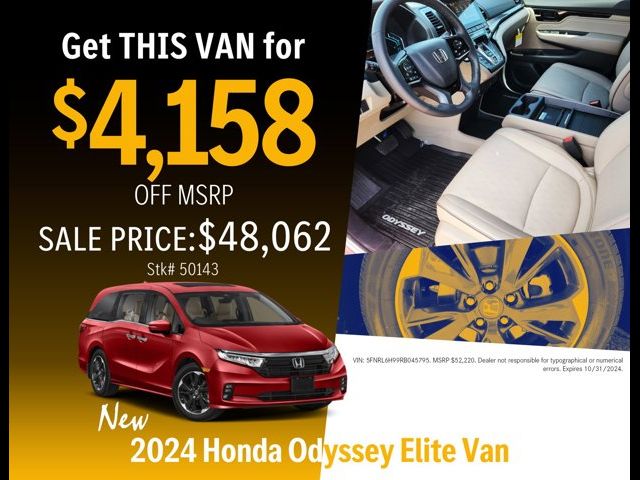 2024 Honda Odyssey Elite