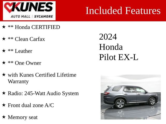 2024 Honda Pilot EX-L 8 Passenger