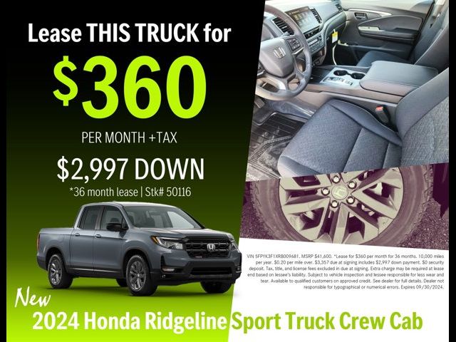 2024 Honda Ridgeline Sport