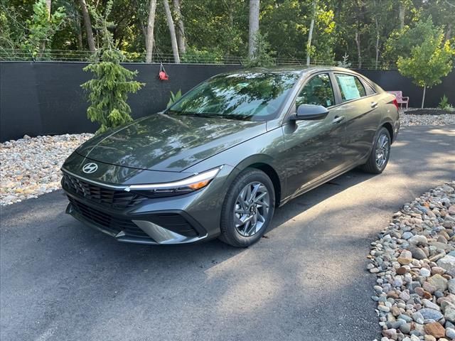 2024 Hyundai Elantra Hybrid Blue