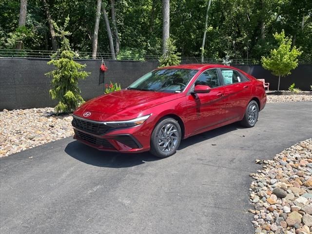 2024 Hyundai Elantra Hybrid Blue