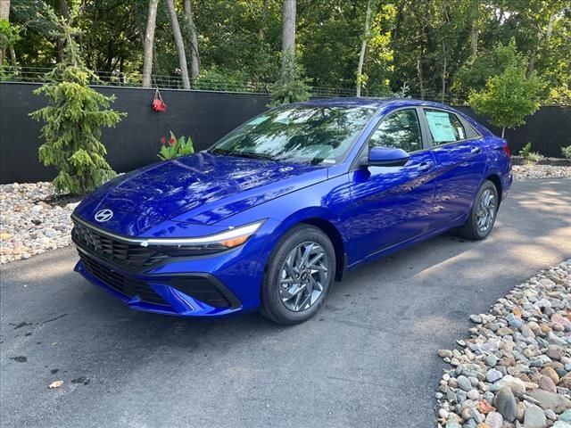 2024 Hyundai Elantra Hybrid Blue