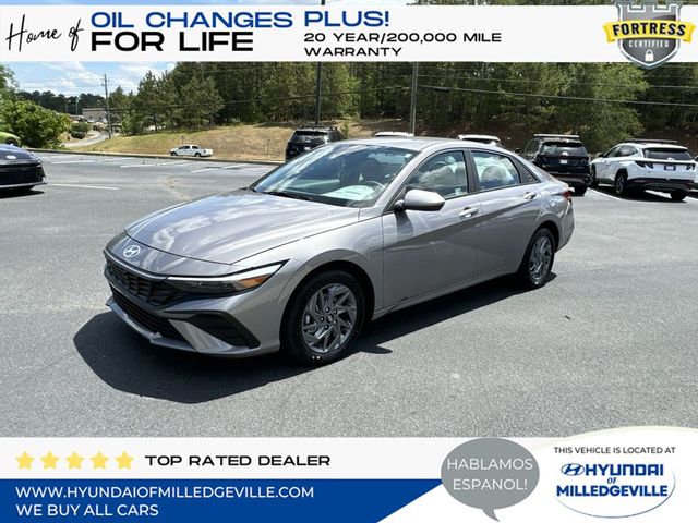 2024 Hyundai Elantra Hybrid Blue