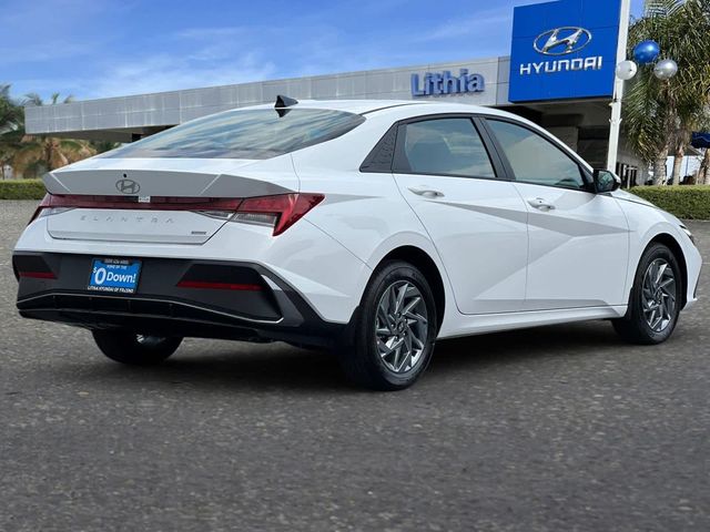 2024 Hyundai Elantra Hybrid Blue