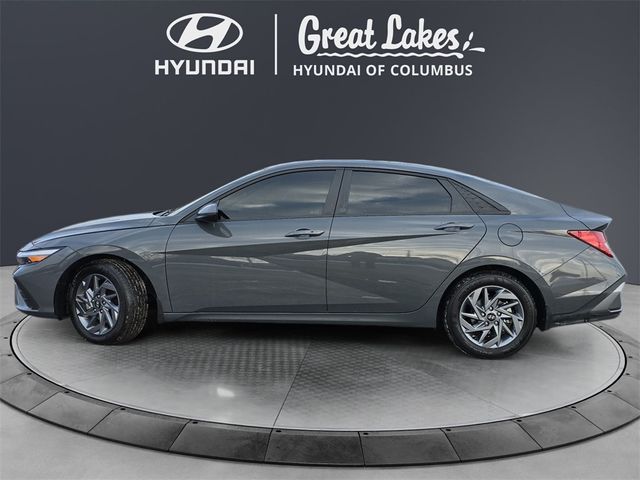 2024 Hyundai Elantra Hybrid Blue