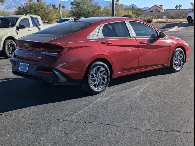 2024 Hyundai Elantra Hybrid Blue