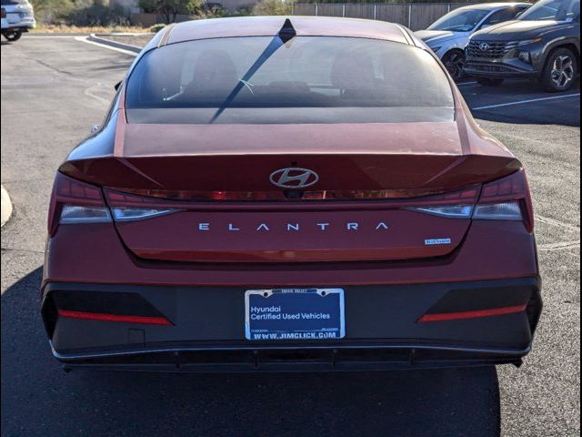 2024 Hyundai Elantra Hybrid Blue