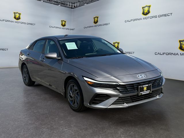 2024 Hyundai Elantra Hybrid Blue