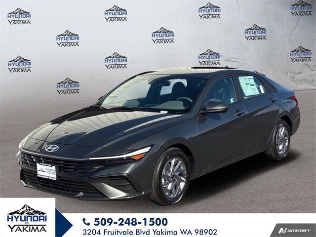 2024 Hyundai Elantra Hybrid Blue