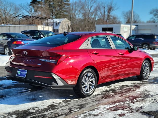 2024 Hyundai Elantra Hybrid Blue