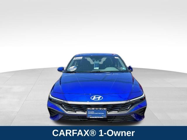 2024 Hyundai Elantra Hybrid Blue