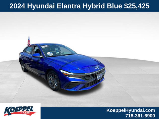 2024 Hyundai Elantra Hybrid Blue