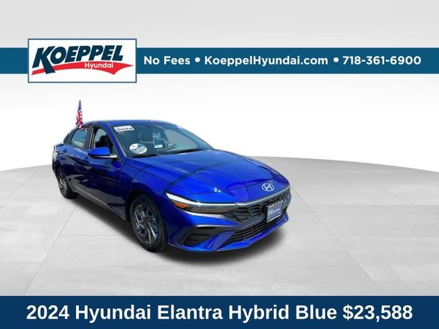 2024 Hyundai Elantra Hybrid Blue