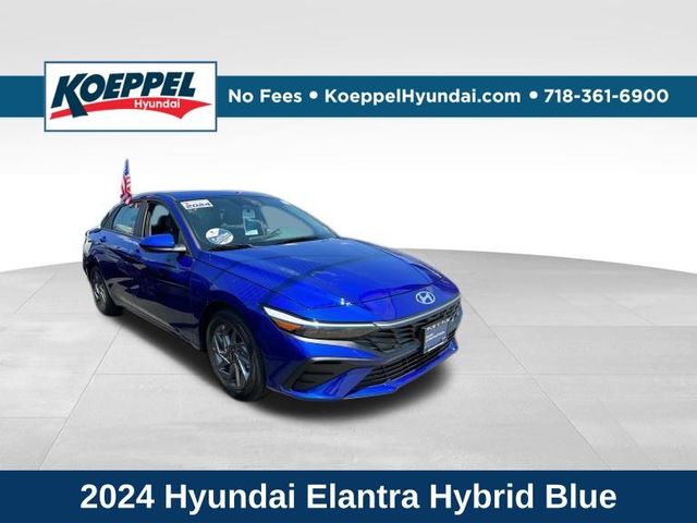 2024 Hyundai Elantra Hybrid Blue