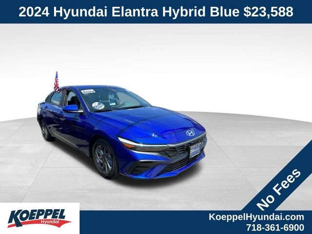 2024 Hyundai Elantra Hybrid Blue