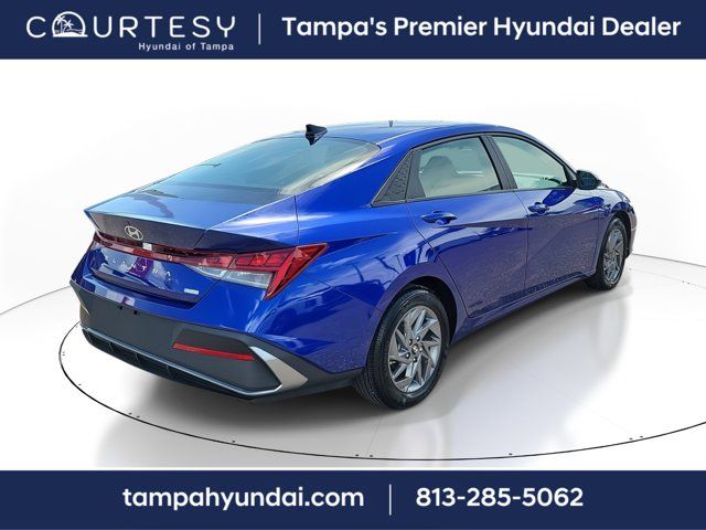 2024 Hyundai Elantra Hybrid Blue