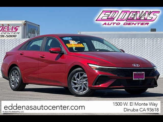 2024 Hyundai Elantra Hybrid Blue