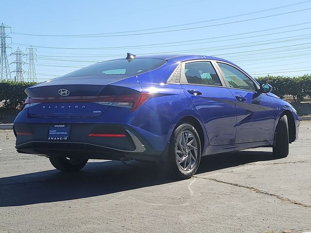 2024 Hyundai Elantra Hybrid Blue