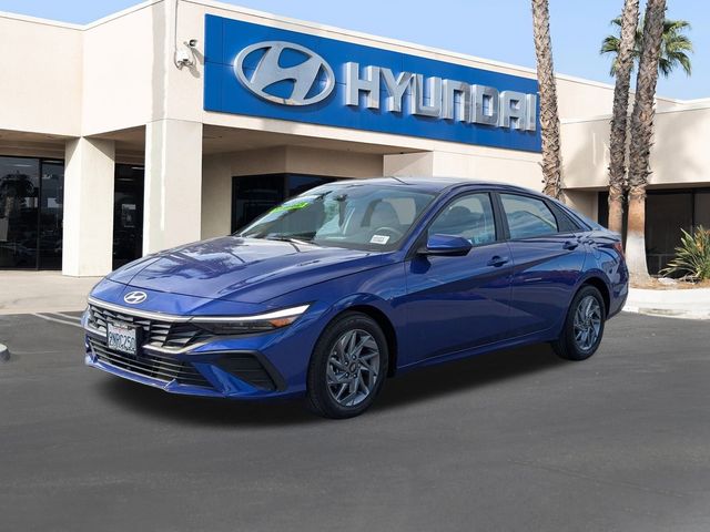 2024 Hyundai Elantra Hybrid Blue