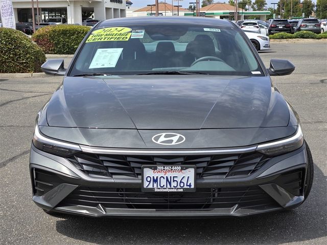 2024 Hyundai Elantra Hybrid Blue