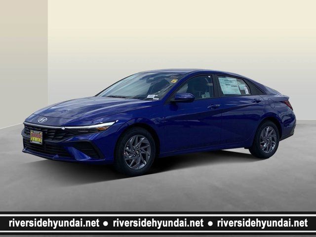 2024 Hyundai Elantra Hybrid Blue