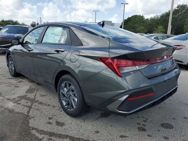 2024 Hyundai Elantra Hybrid Blue