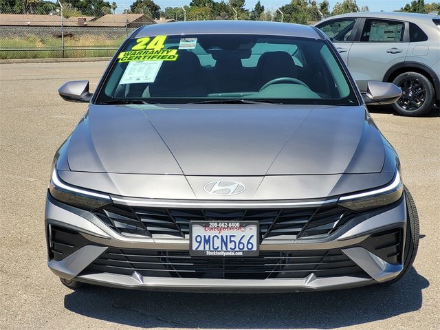 2024 Hyundai Elantra Hybrid Blue