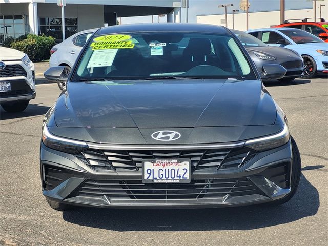 2024 Hyundai Elantra Hybrid Blue