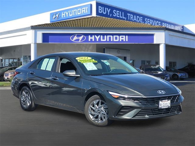 2024 Hyundai Elantra Hybrid Blue