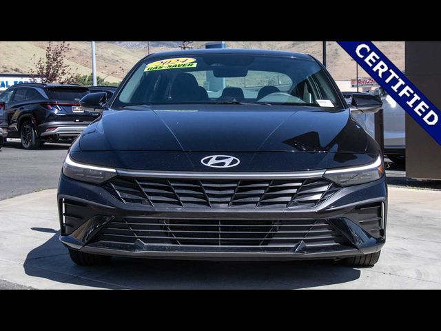 2024 Hyundai Elantra Hybrid Blue