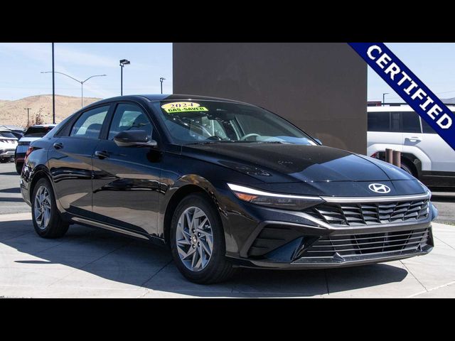 2024 Hyundai Elantra Hybrid Blue