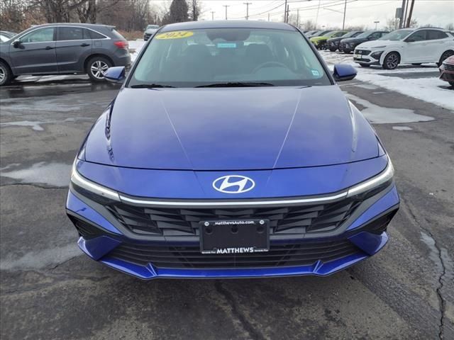 2024 Hyundai Elantra Hybrid Blue