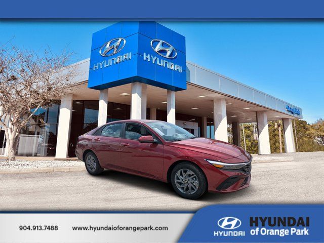 2024 Hyundai Elantra Hybrid Blue