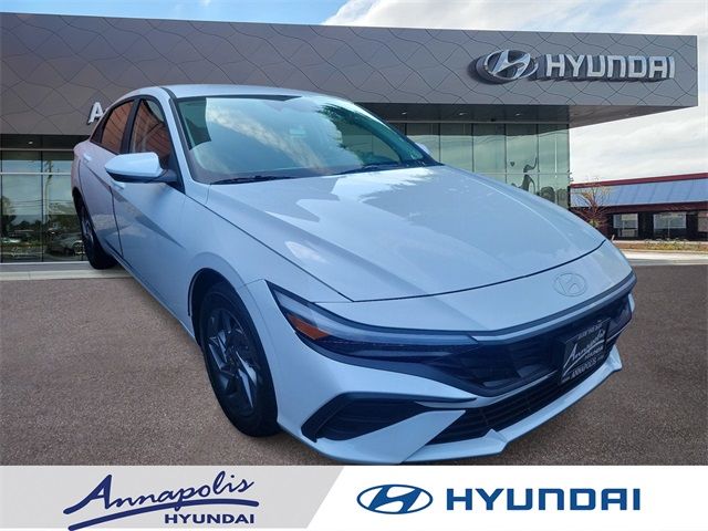 2024 Hyundai Elantra Hybrid Blue