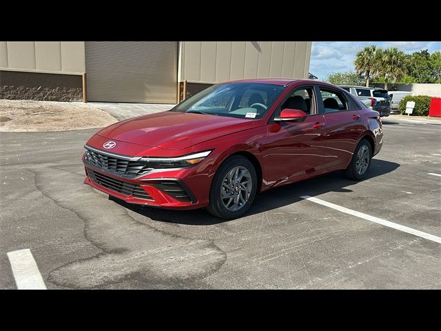 2024 Hyundai Elantra Hybrid Blue