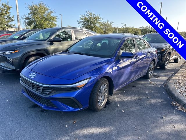 2024 Hyundai Elantra Hybrid Blue