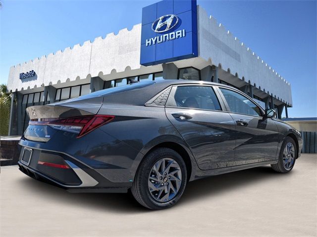 2024 Hyundai Elantra Hybrid Blue