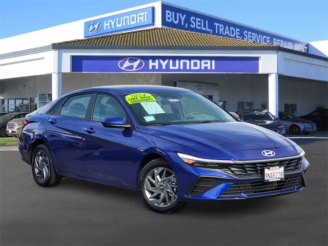 2024 Hyundai Elantra Hybrid Blue