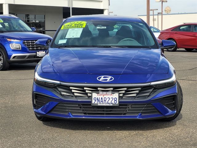 2024 Hyundai Elantra Hybrid Blue