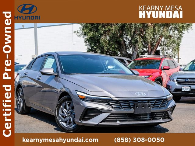 2024 Hyundai Elantra Hybrid Blue