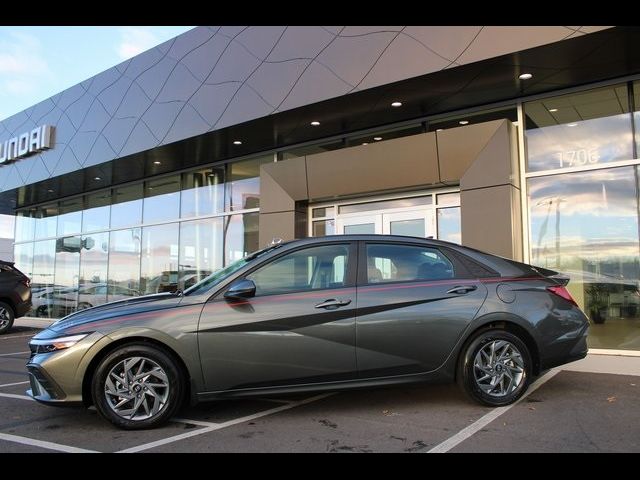 2024 Hyundai Elantra Hybrid Blue