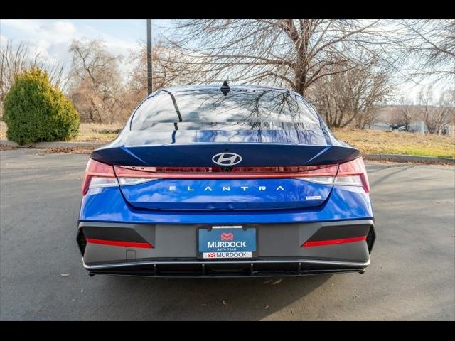 2024 Hyundai Elantra Hybrid Blue