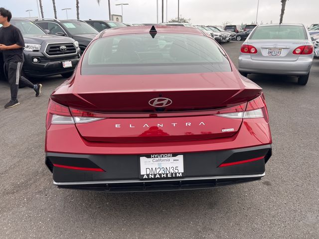 2024 Hyundai Elantra Hybrid Blue