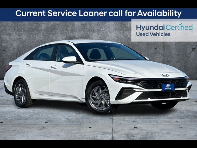 2024 Hyundai Elantra Hybrid Blue