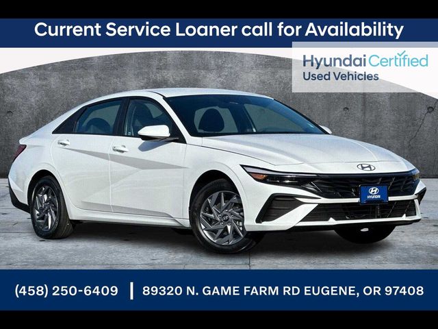 2024 Hyundai Elantra Hybrid Blue