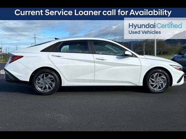 2024 Hyundai Elantra Hybrid Blue