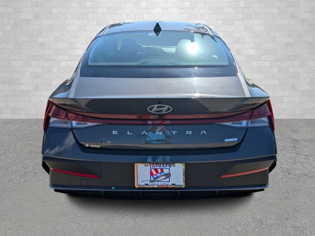 2024 Hyundai Elantra Hybrid Blue